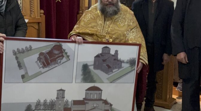 Κυριακή Τελώνου & Φαρισαίου – Παρουσίαση Μακέτας Νέου Ναού