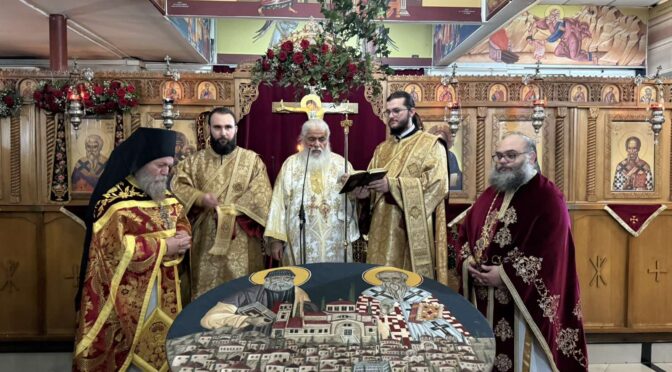 ΑΓΙΑΣΜΕΝΕΣ ΠΝΕΥΜΑΤΙΚΕΣ ΣΤΙΓΜΕΣ ΣΤΟΝ ΝΑΟ ΤΟΥ ΑΓΙΟΥ ΠΟΛΥΚΑΡΠΟΥ ΜΕ ΤΗΝ ΑΓΙΑ ΚΑΡΑ ΤΟΥ ΑΓΙΟΥ ΣΤΥΛΙΑΝΟΥ